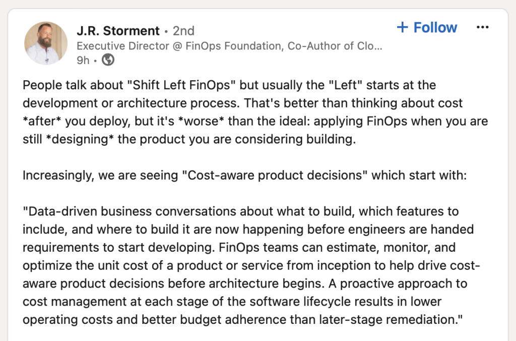 JR Storment on Linkedin